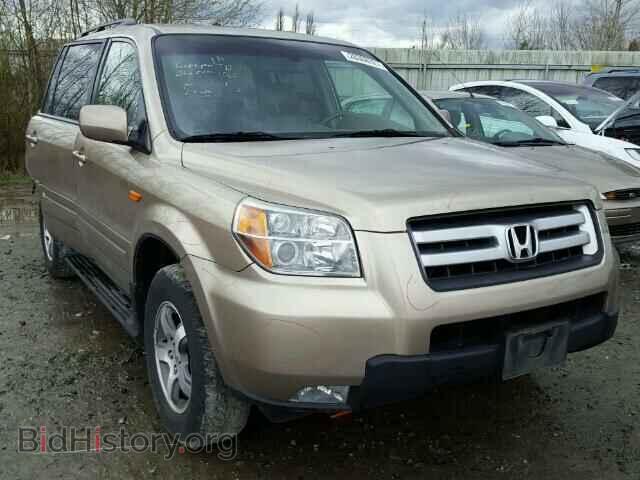 Фотография 2HKYF18577H537842 - HONDA PILOT 2007