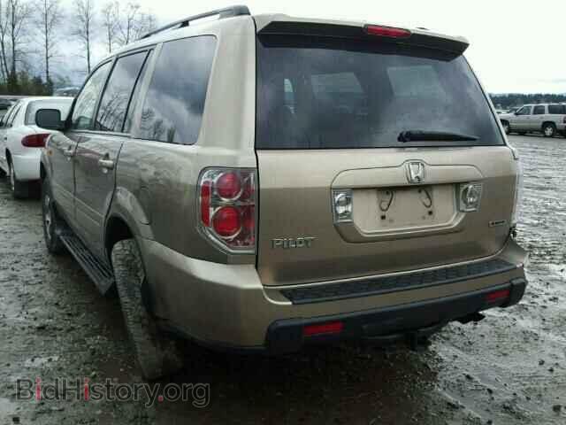 2007 HONDA PILOT - VIN: 2HKYF18577H537842 - Фото 3