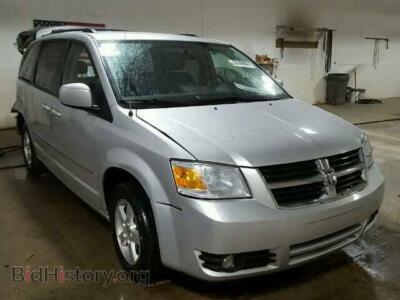 2010 Dodge CARAVAN Grand Cara, silver — VIN 2D4RN5D14AR316858, Copart