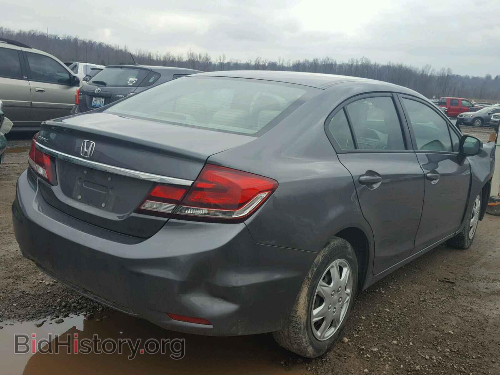 2013 HONDA CIVIC - VIN: 19XFB2F50DE058688 - Фото 4