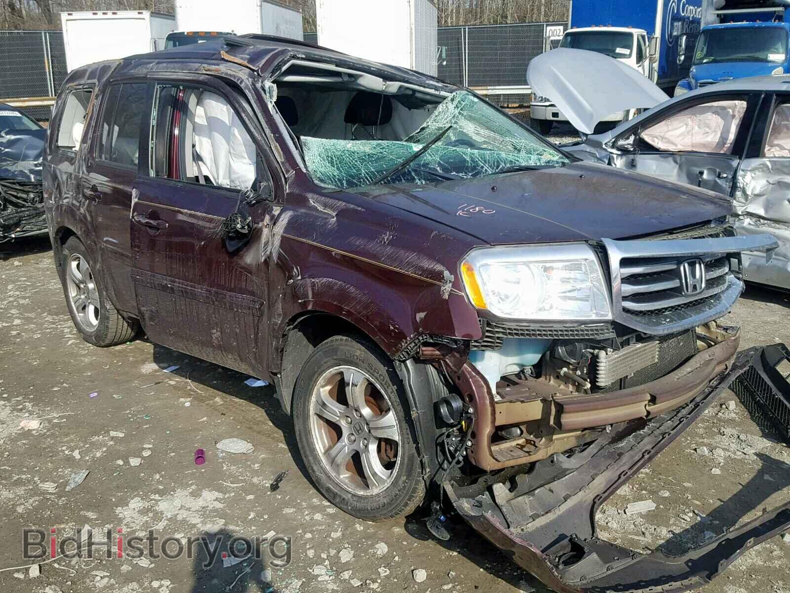 Photo 5FNYF4H58DB006337 - HONDA PILOT EXL 2013