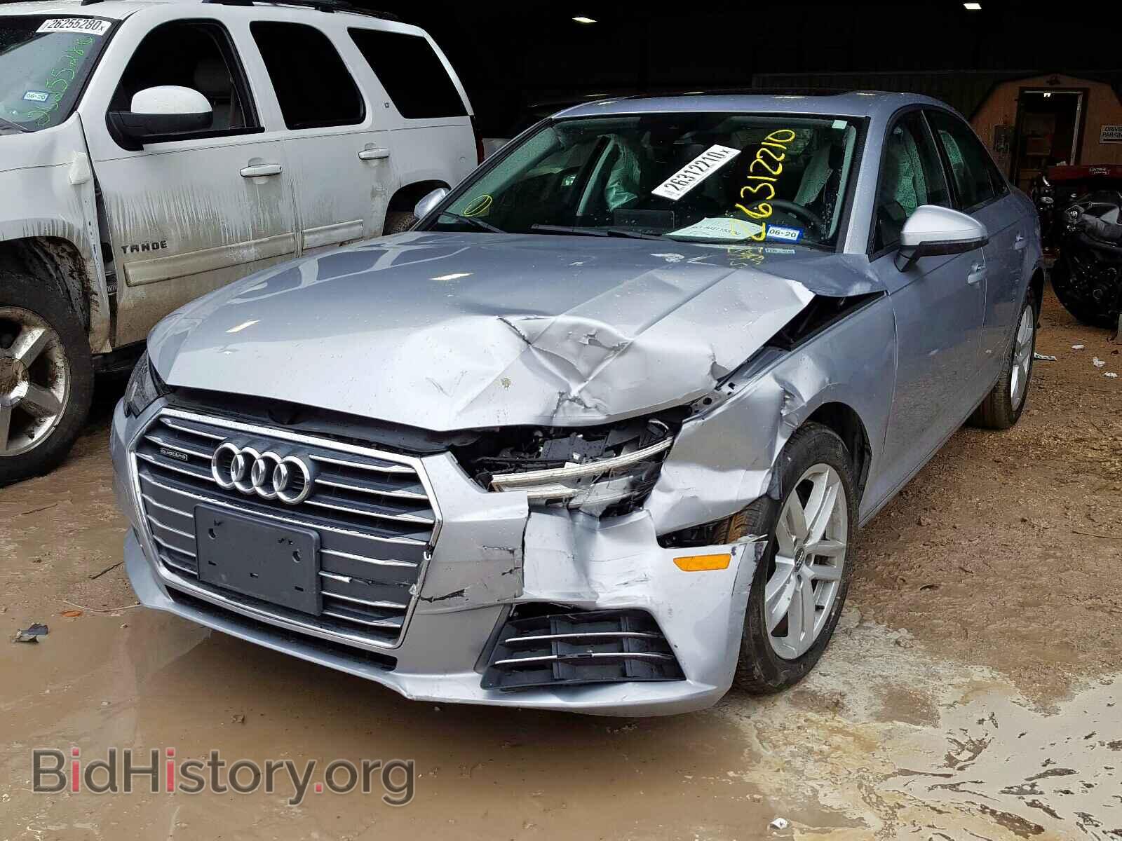 2017 AUDI A4 - VIN: WAUANAF4XHN026882 - Фото 2