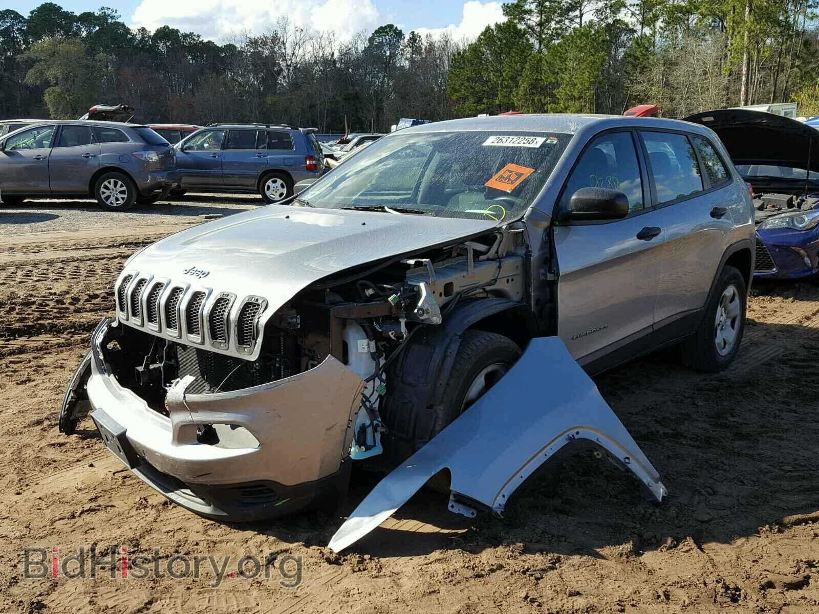 2014 JEEP CHEROKEE - VIN: 1C4PJMAB4EW233418 - Фото 2