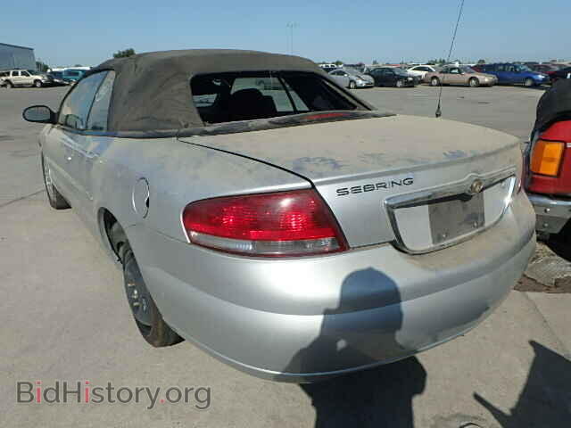 2005 CHRYSLER SEBRING - VIN: 1C3EL45X65N660939 - Фото 3