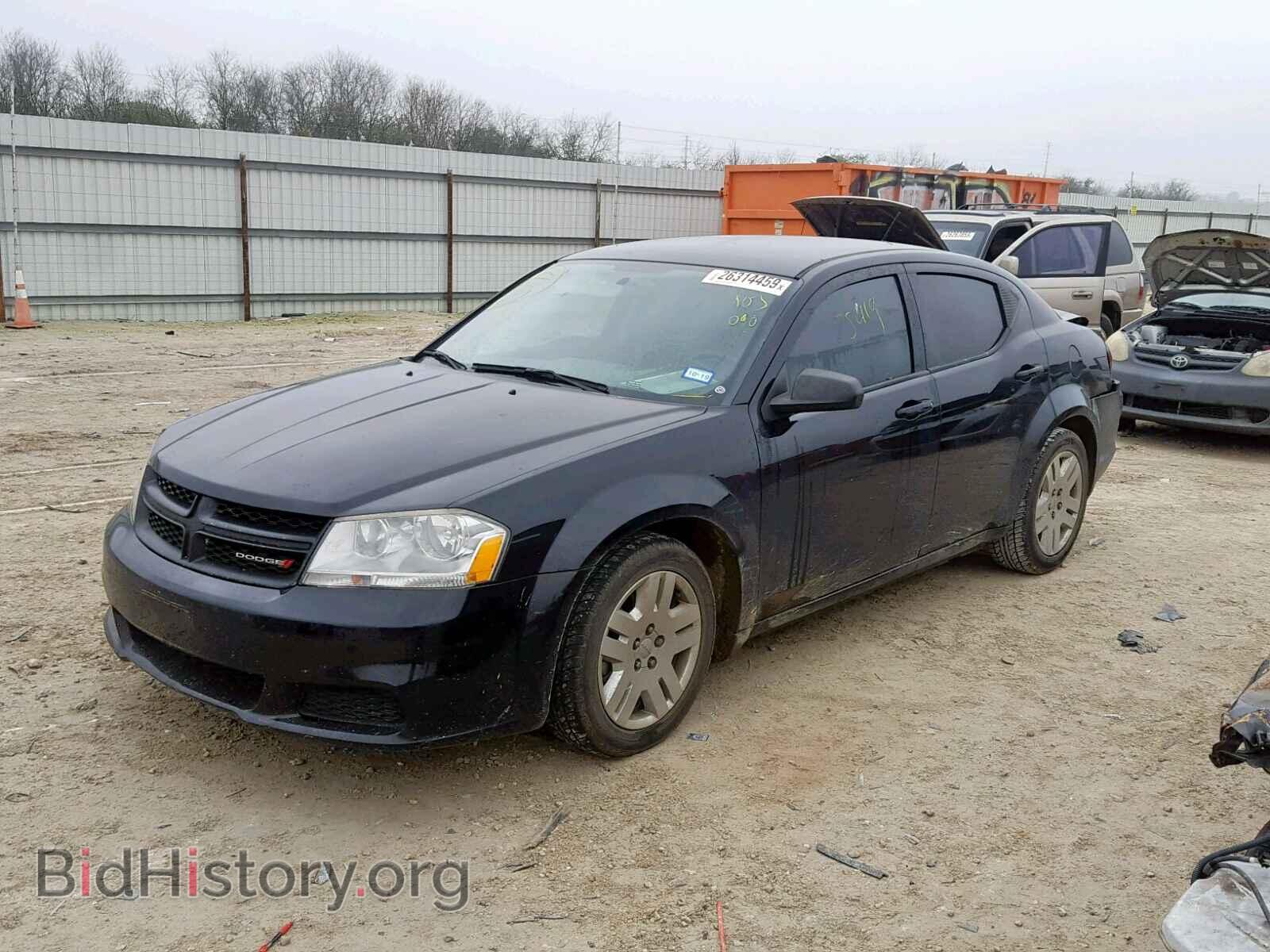 2014 DODGE AVENGER - VIN: 1C3CDZAB8EN103090 - Фото 2