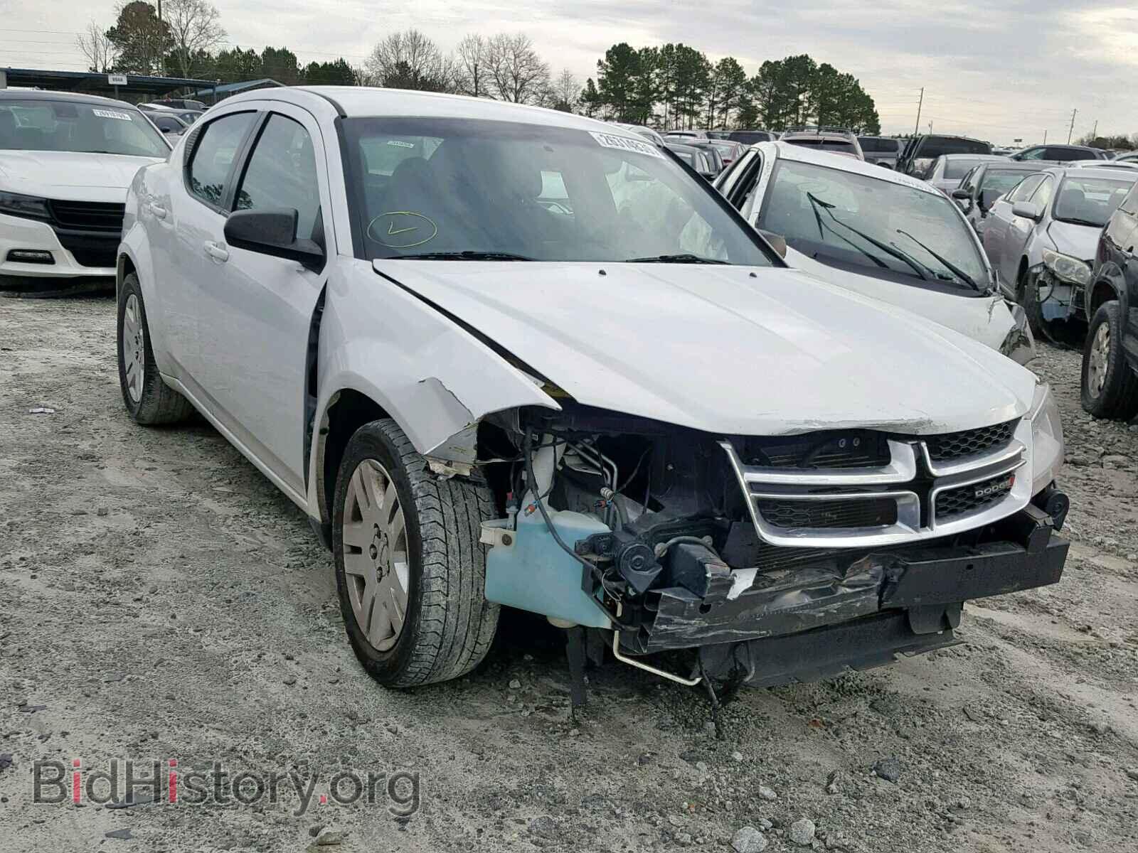 Photo 1C3CDZAB2CN237297 - DODGE AVENGER 2012