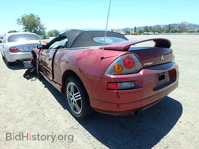 2003 MITSUBISHI ECLIPSE - VIN: 4A3AE75H43E092473 - Photo 3