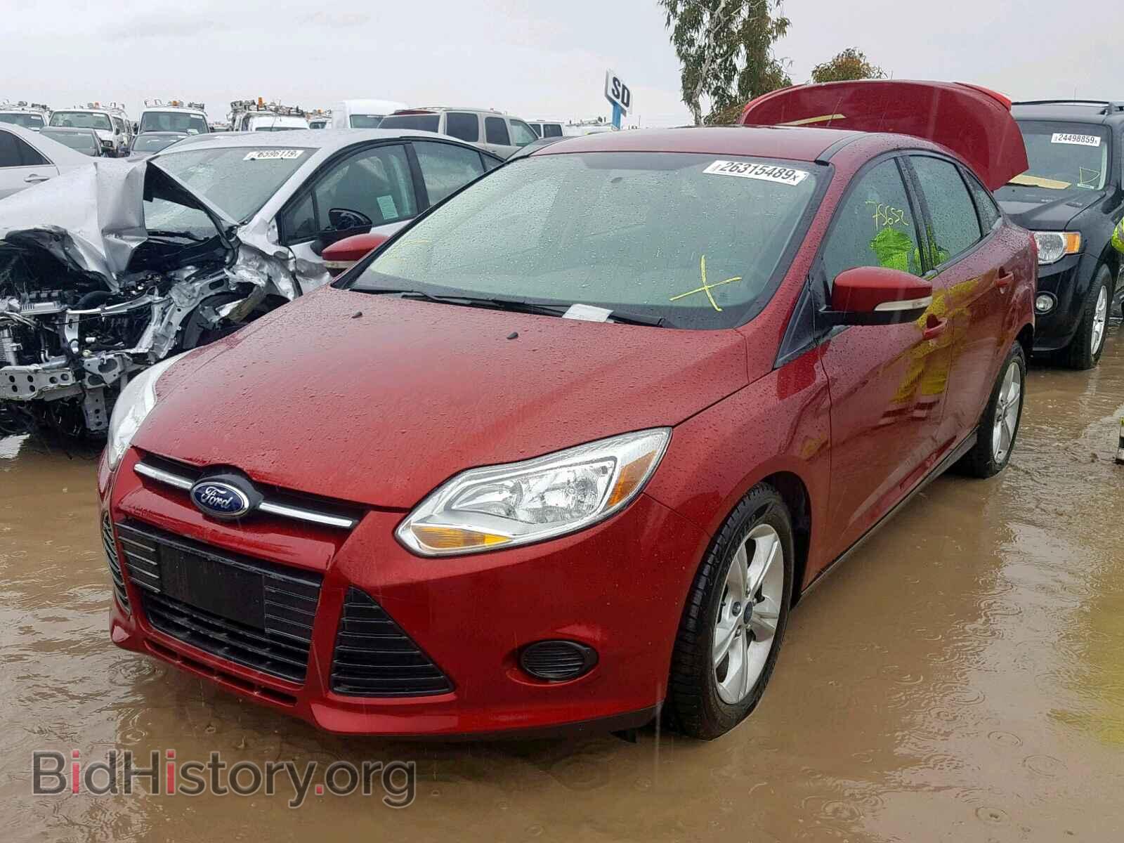 2014 FORD FOCUS SE - VIN: 1FADP3F21EL457855 - Фото 2
