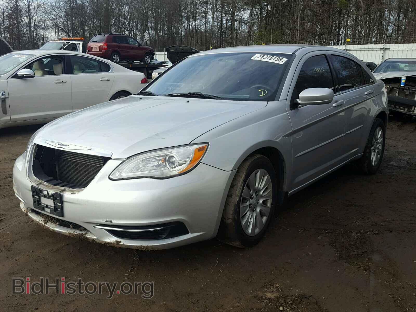 2012 CHRYSLER 200 - VIN: 1C3CCBAB6CN222389 - Фото 2