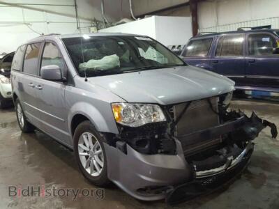 2016 Dodge CARAVAN Grand Cara, silver — VIN 2C4RDGCG2GR327805, Copart