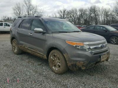 2011 Ford EXPLORER Explorer X, gray — VIN 1FMHK8D87BGA09859, Copart