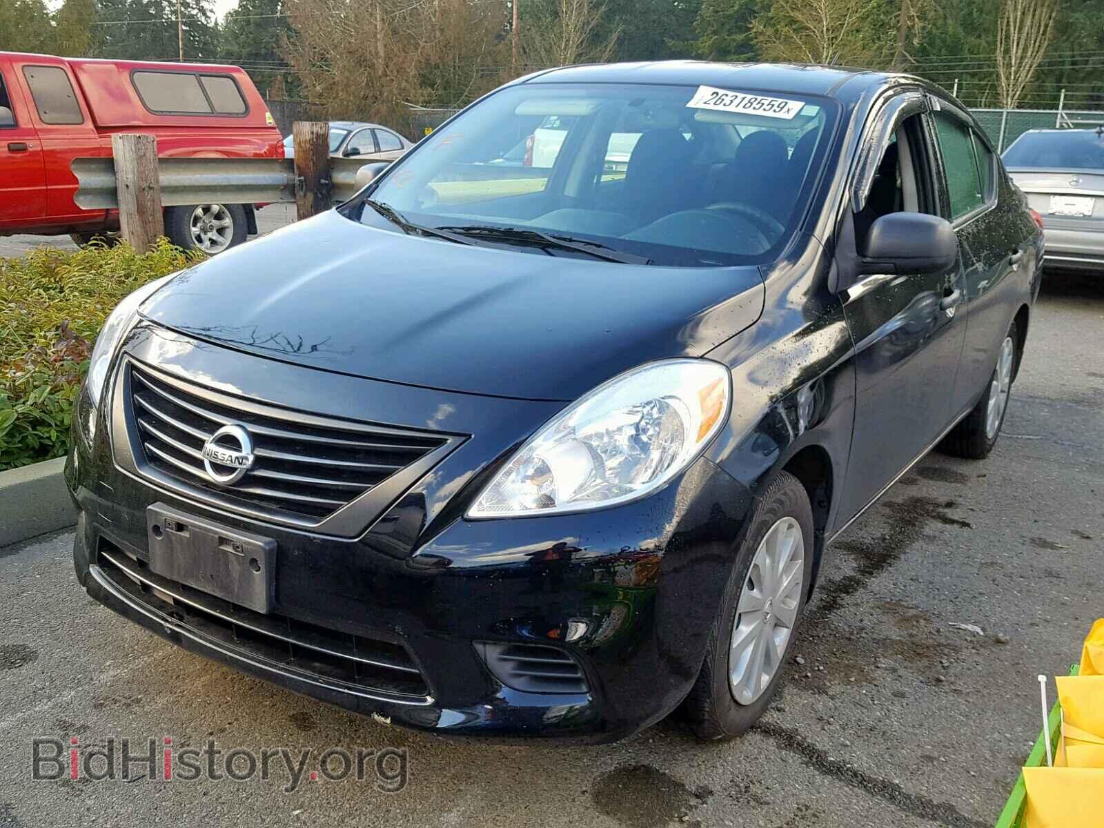 2014 NISSAN VERSA - VIN: 3N1CN7AP7EL815683 - Фото 2