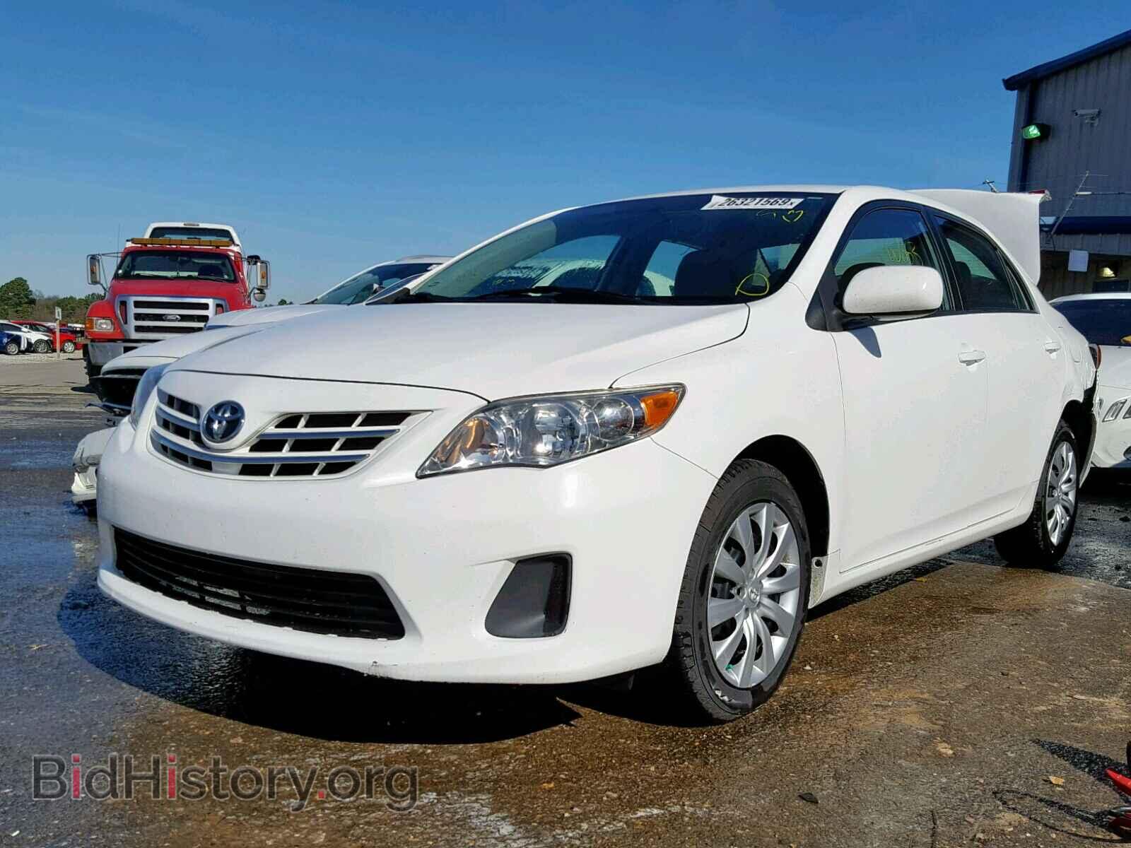 2013 TOYOTA COROLLA BA - VIN: 2T1BU4EEXDC123664 - Фото 2
