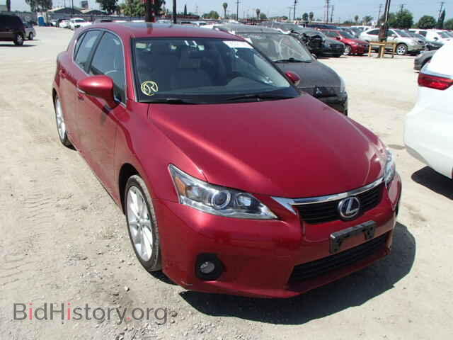 Photo JTHKD5BH6B2015847 - LEXUS CT 200 2011