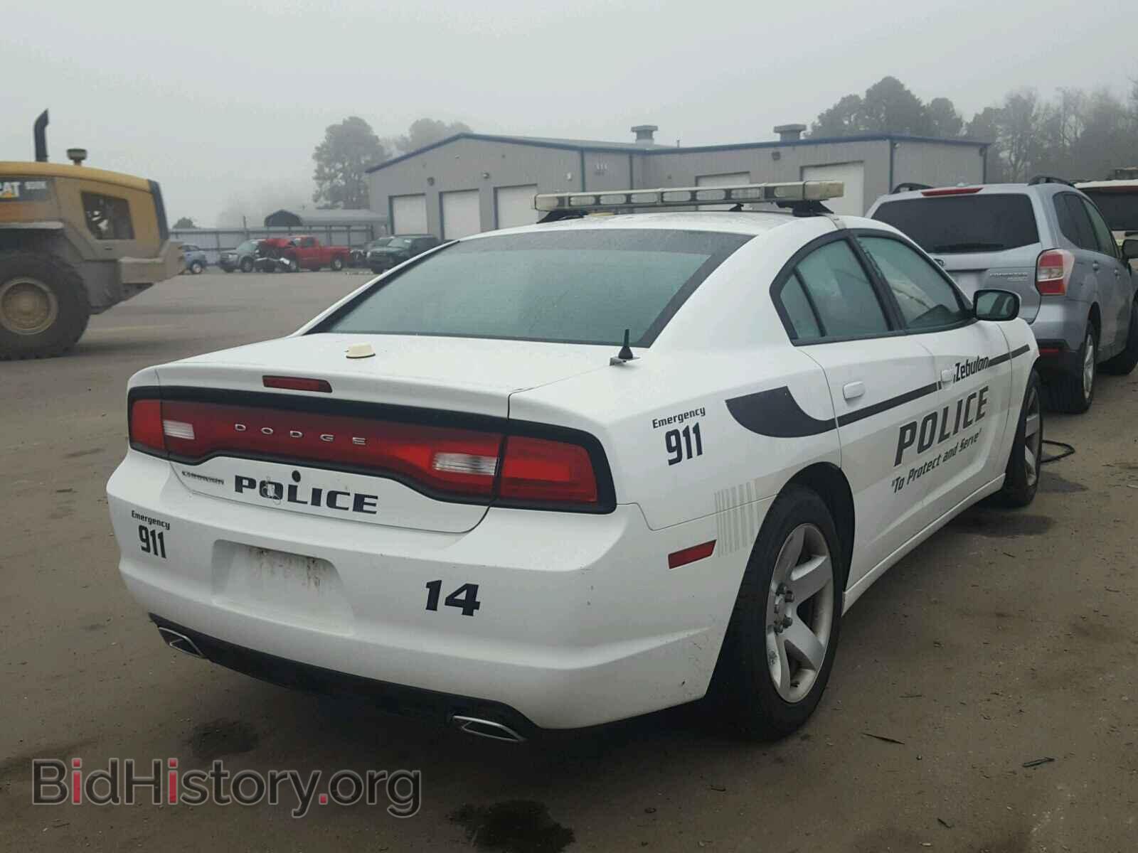 2012 DODGE CHARGER - VIN: 2C3CDXAT8CH142054 - Фото 4