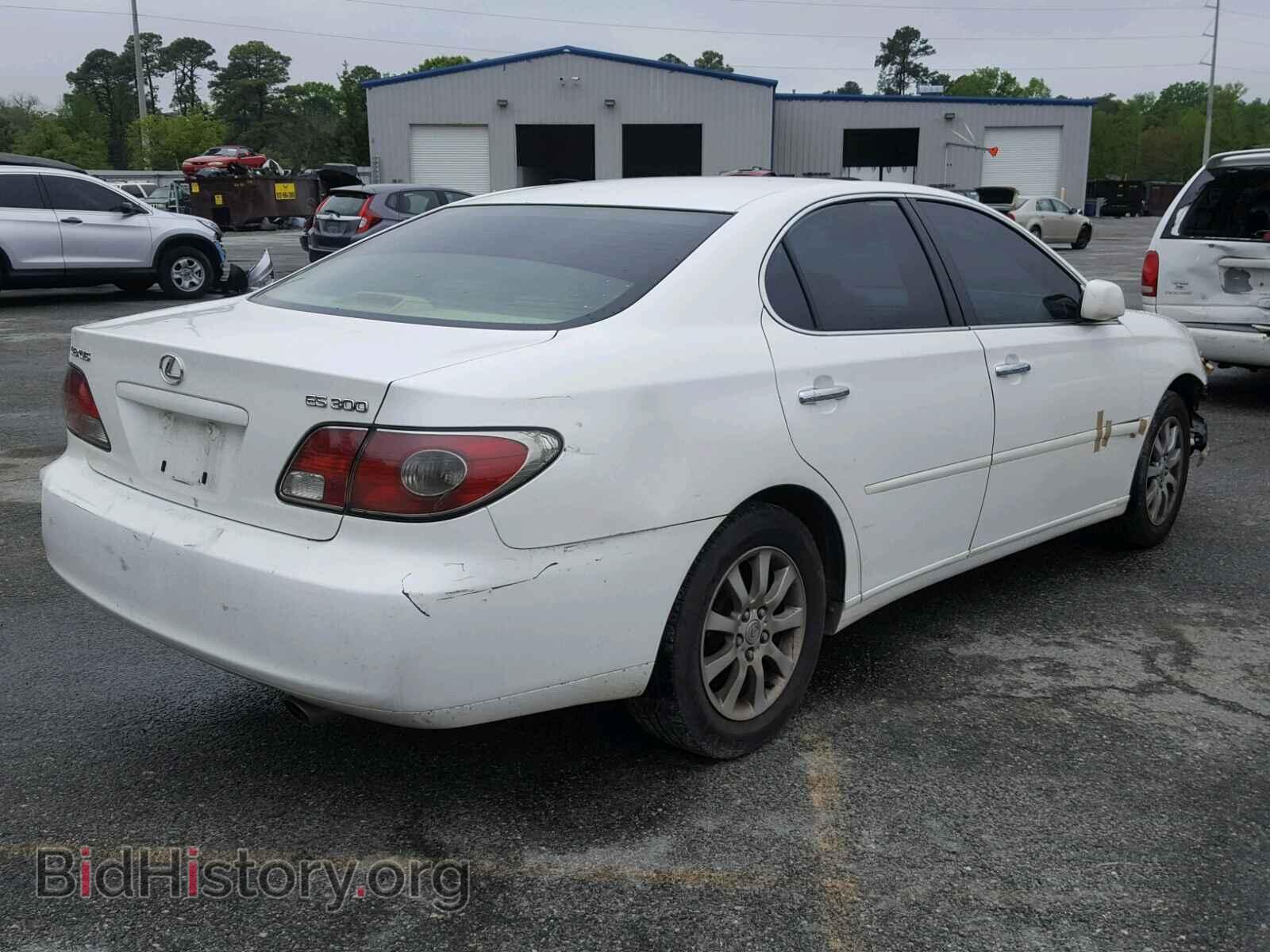 2003 LEXUS ES300 - VIN: JTHBF30G630123827 - Фото 4