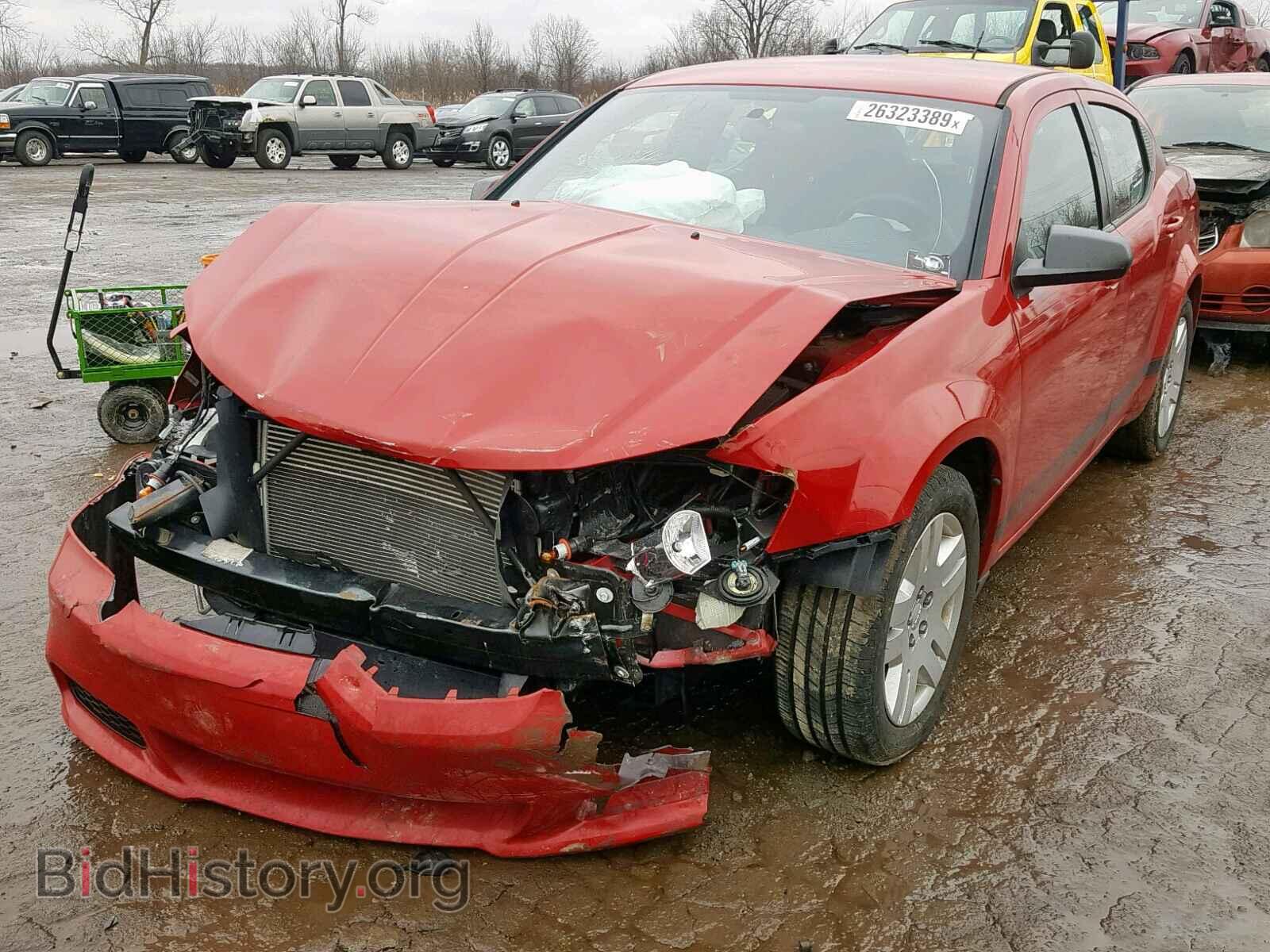2013 DODGE AVENGER - VIN: 1C3CDZAB1DN514622 - Фото 2