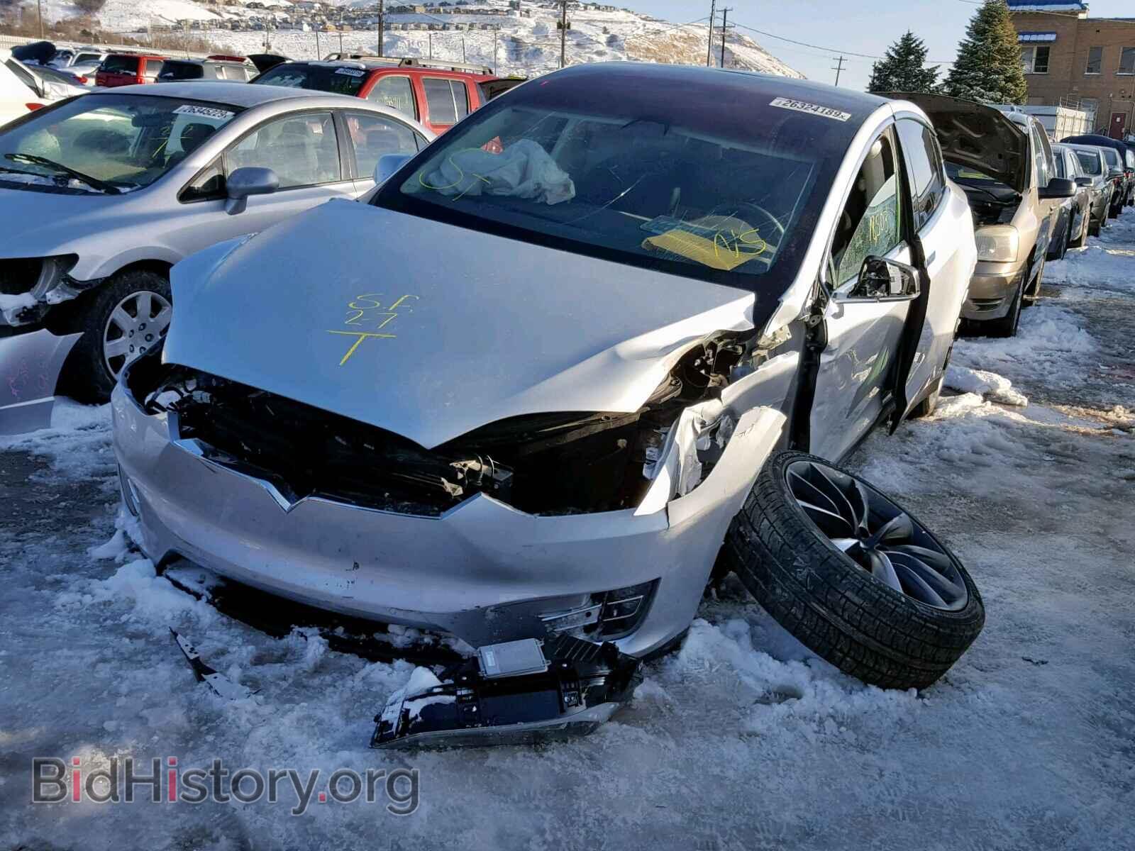 2017 TESLA MODEL X - VIN: 5YJXCAE24HF079501 - Photo 2
