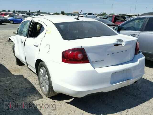 2013 DODGE AVENGER - VIN: 1C3CDZAB4DN566942 - Фото 3