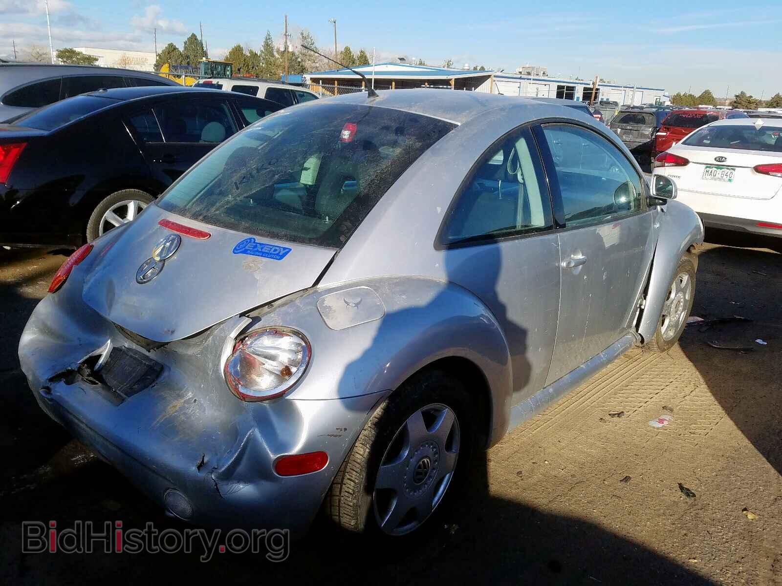 2000 VOLKSWAGEN BEETLE - VIN: 3VWCA21C4YM482718 - Фото 4