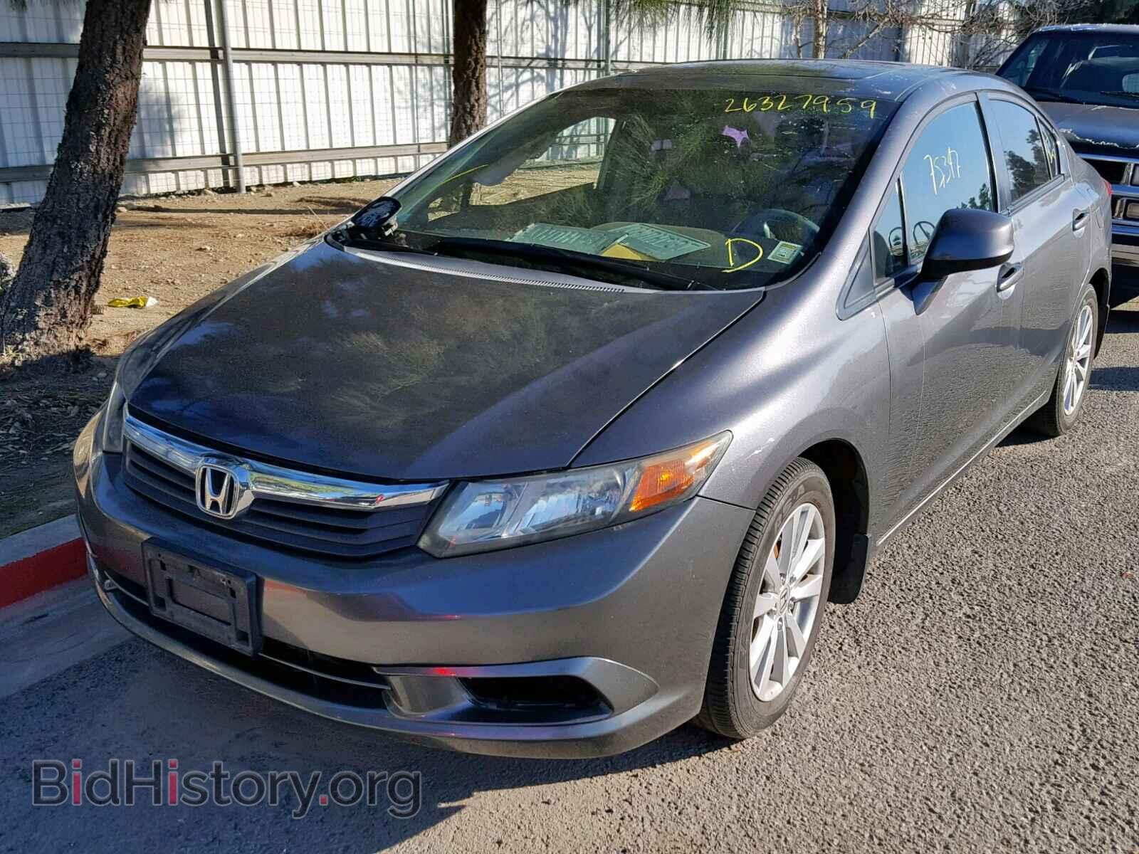 2012 HONDA CIVIC - VIN: 2HGFB2F82CH303456 - Фото 2