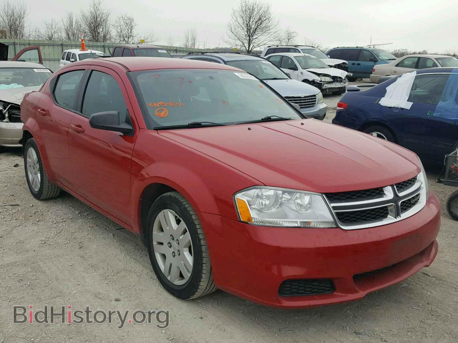 Фотография 1C3CDZAB0DN548311 - DODGE AVENGER 2013