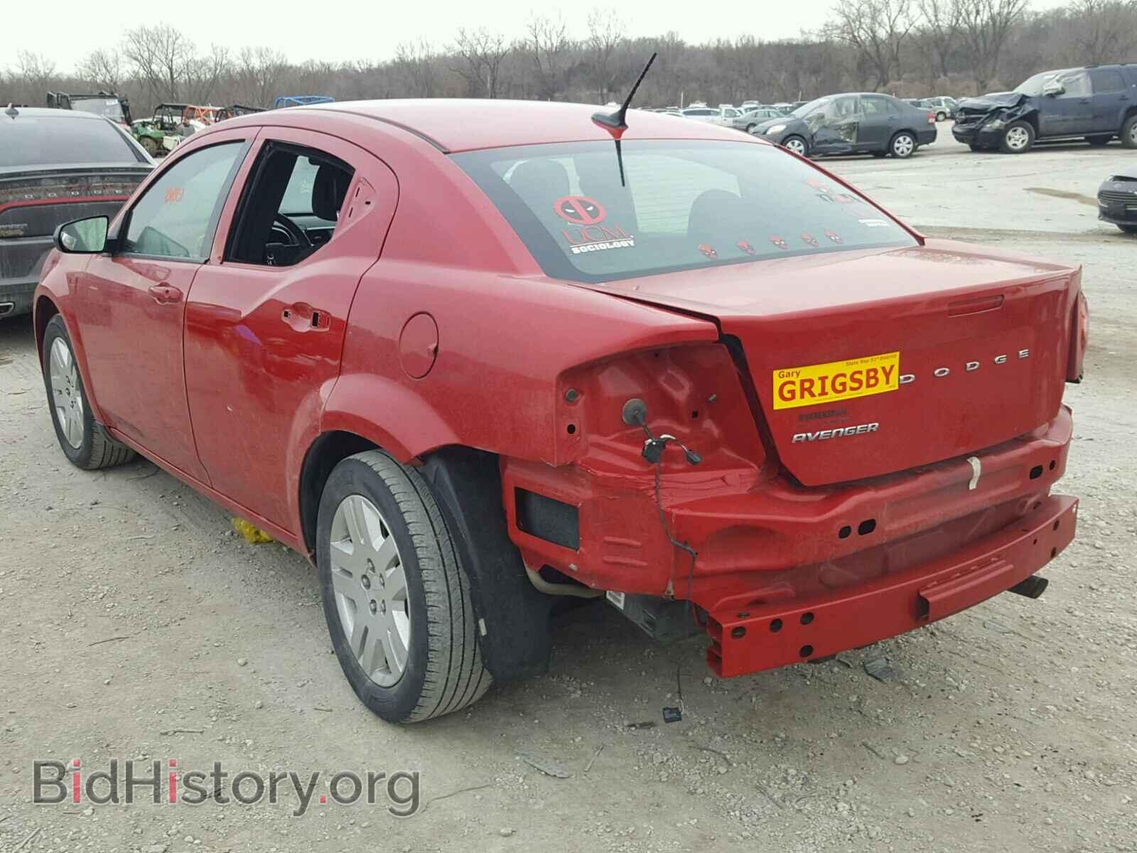2013 DODGE AVENGER - VIN: 1C3CDZAB0DN548311 - Photo 3