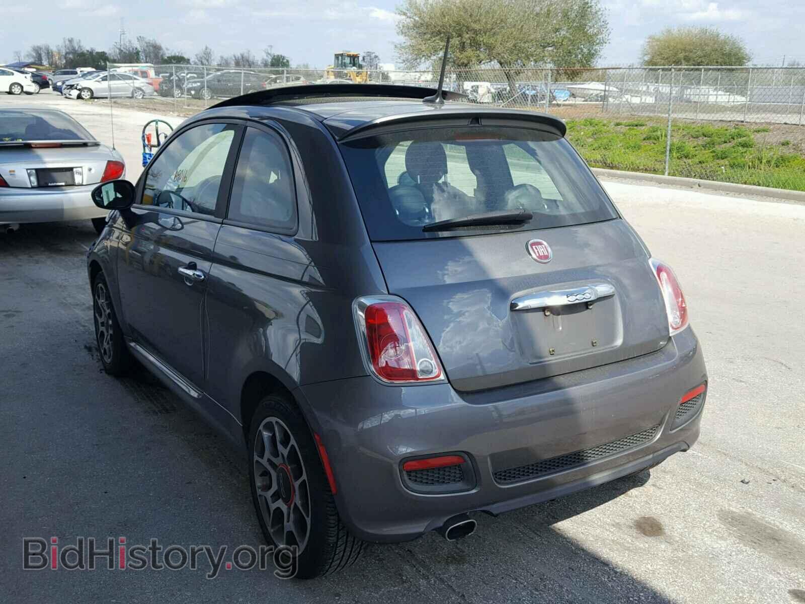 2012 FIAT 500 - VIN: 3C3CFFBR6CT186830 - Фото 3