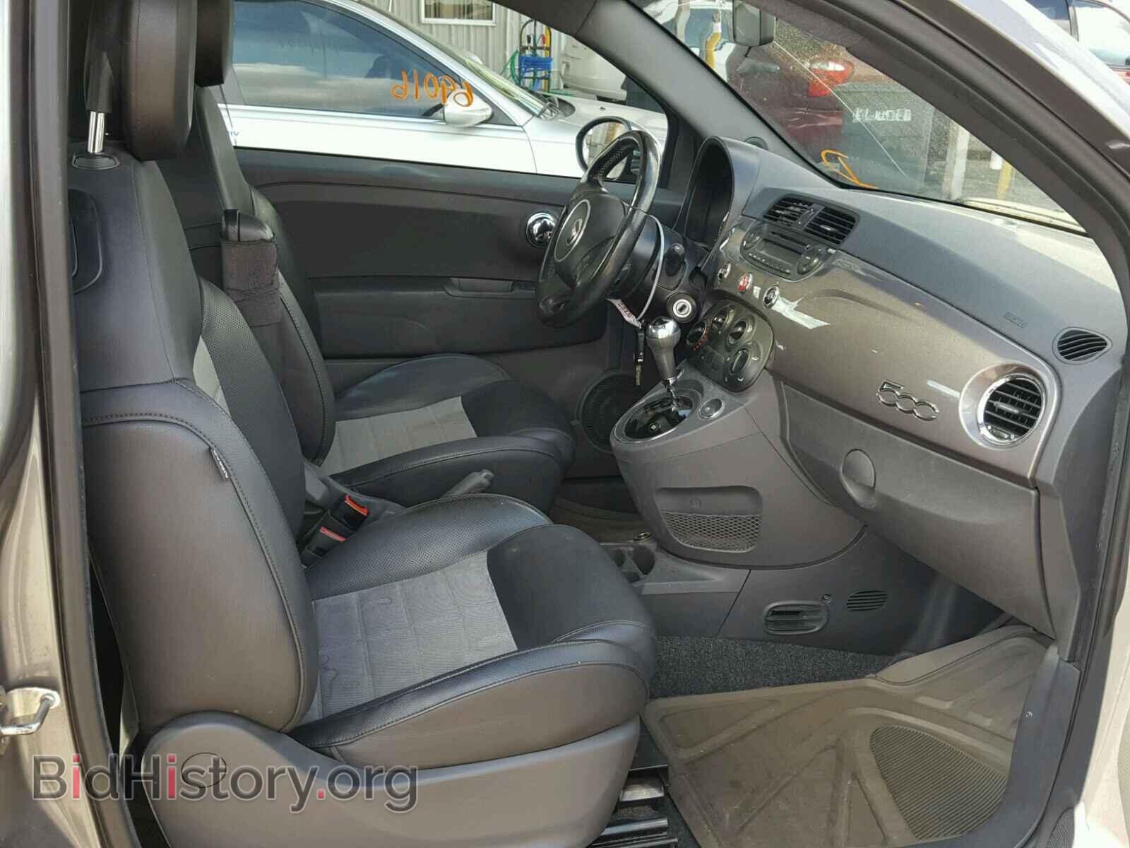 2012 FIAT 500 - VIN: 3C3CFFBR6CT186830 - Фото 5