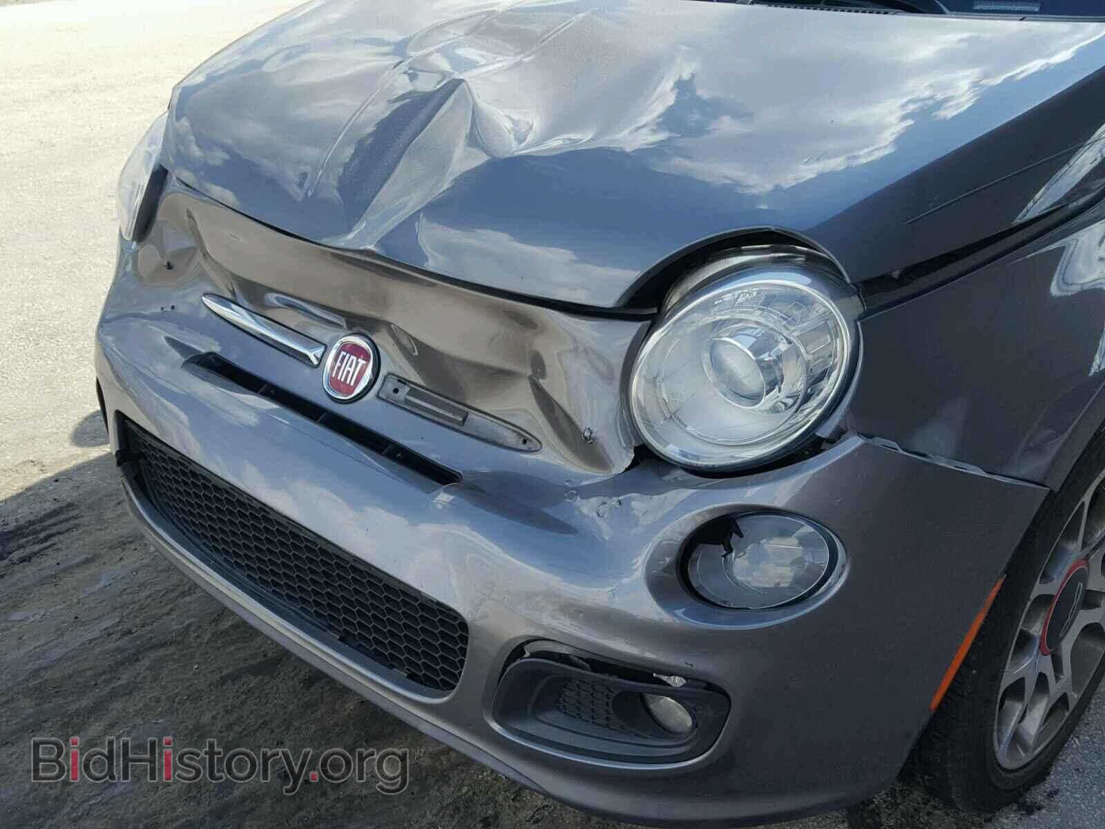 2012 FIAT 500 - VIN: 3C3CFFBR6CT186830 - Фото 9