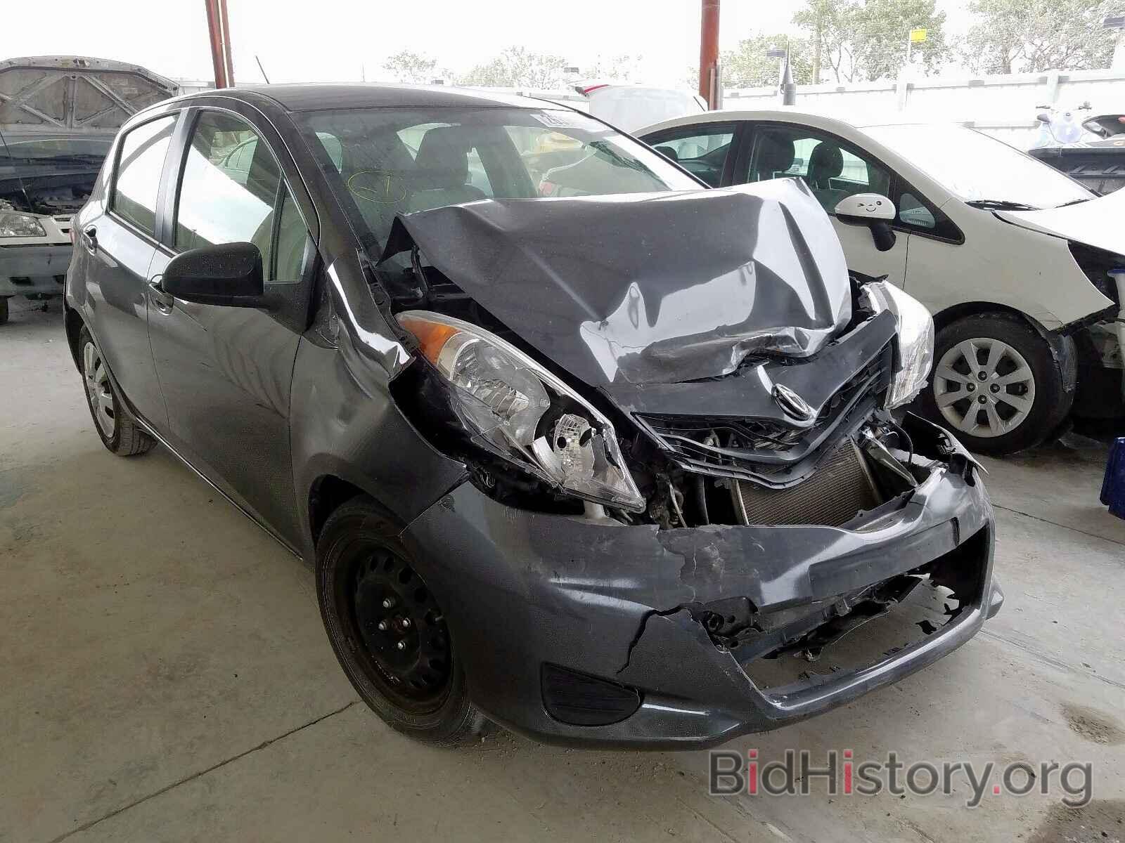 Photo JTDKTUD35CD525533 - TOYOTA YARIS 2012