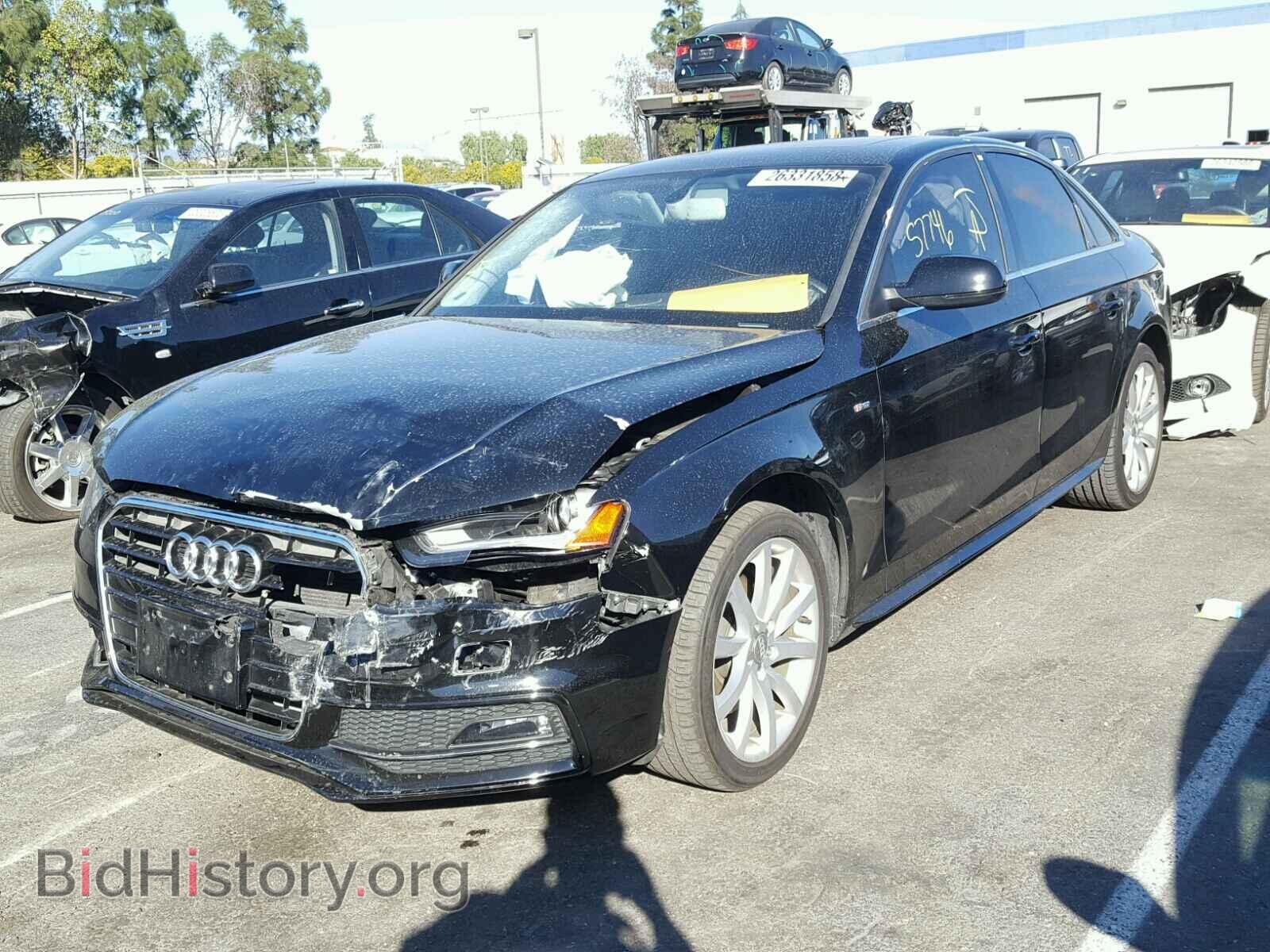 2014 AUDI A4 - VIN: WAUAFAFL4EN003744 - Photo 2