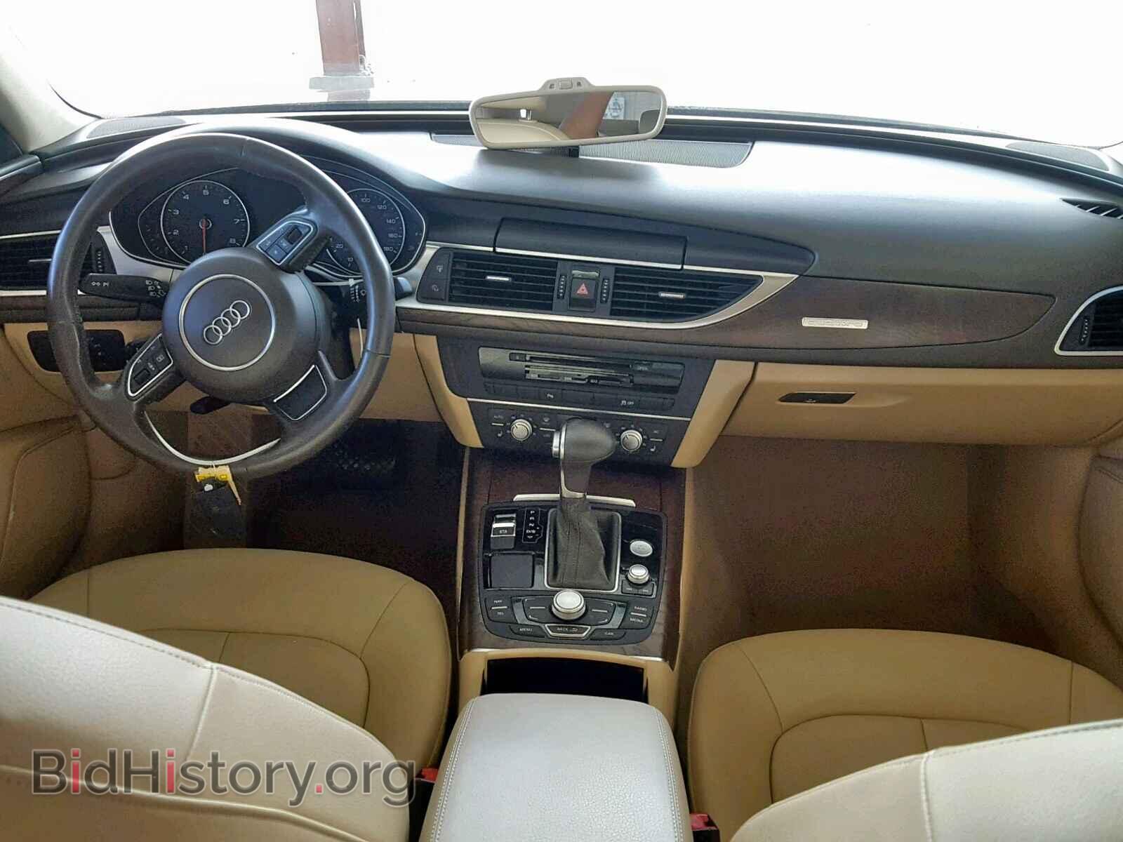 2012 AUDI A6 - VIN: WAUGGAFC6CN068101 - Фото 9