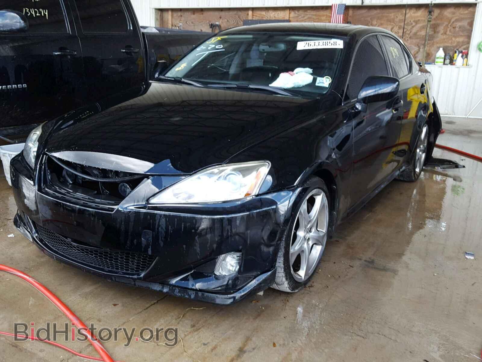 2007 LEXUS IS350 - VIN: JTHBE262072009843 - Фото 2