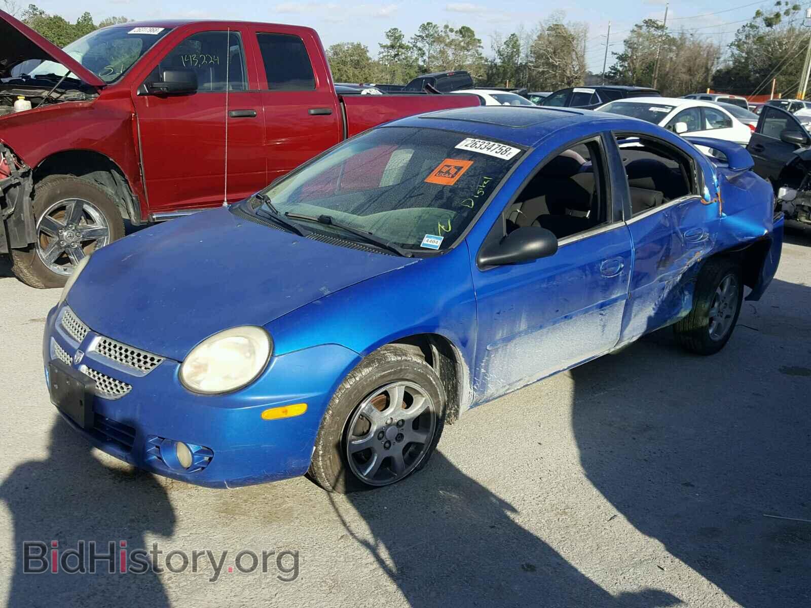 2004 DODGE NEON - VIN: 1B3ES56C64D591160 - Фото 2