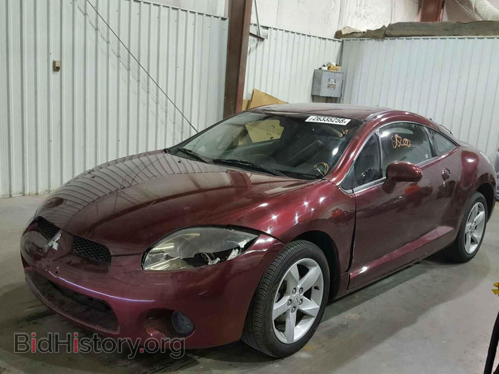 2007 MITSUBISHI ECLIPSE - VIN: 4A3AK24F37E029432 - Фото 2