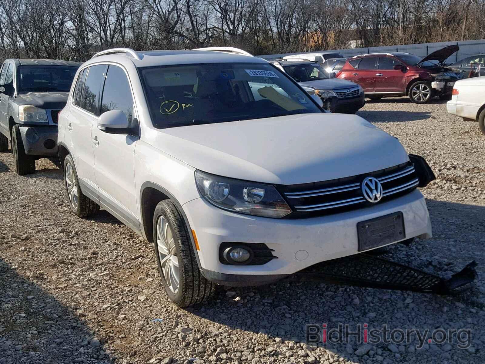 Photo WVGAV3AX9EW548663 - VOLKSWAGEN TIGUAN S 2014