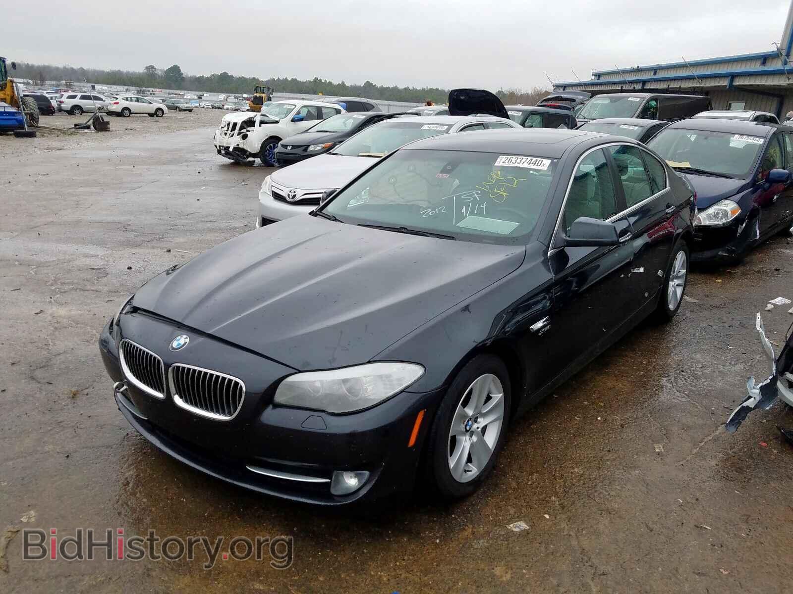 2012 BMW 5 SERIES - VIN: WBAXH5C59CDW08475 - Фото 2