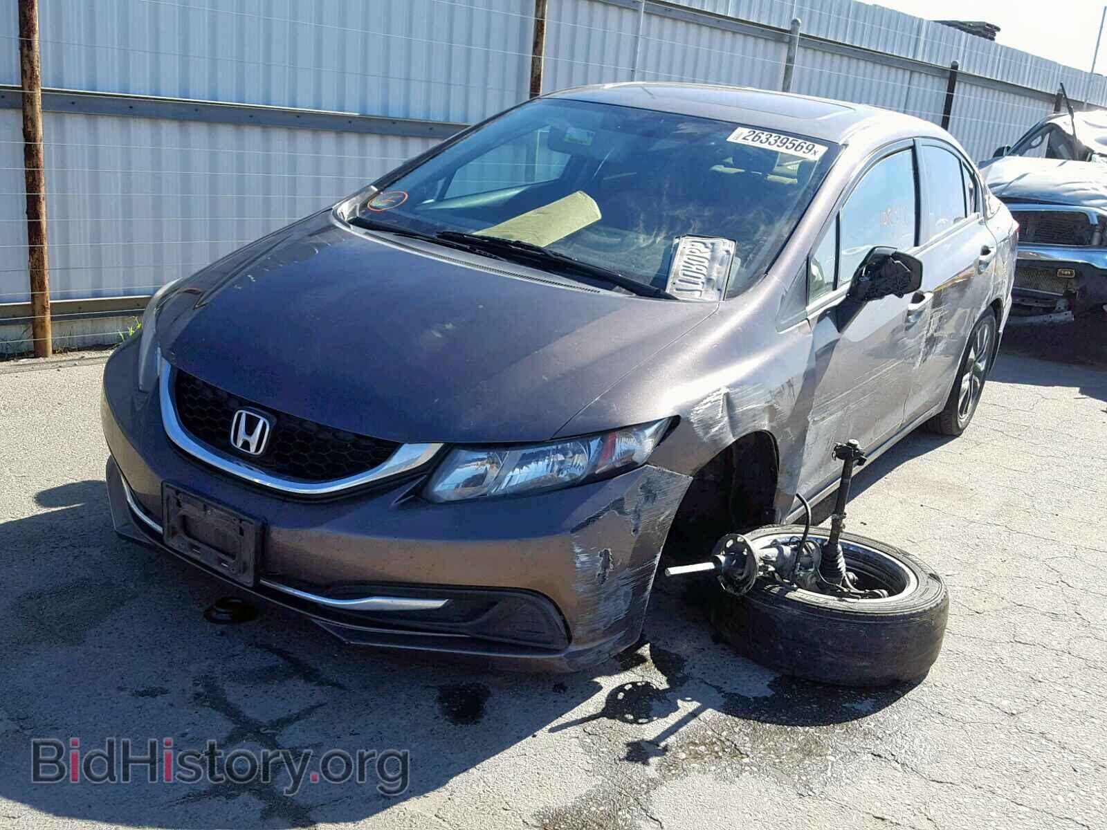 2013 HONDA CIVIC - VIN: 2HGFB2F87DH529591 - Photo 2