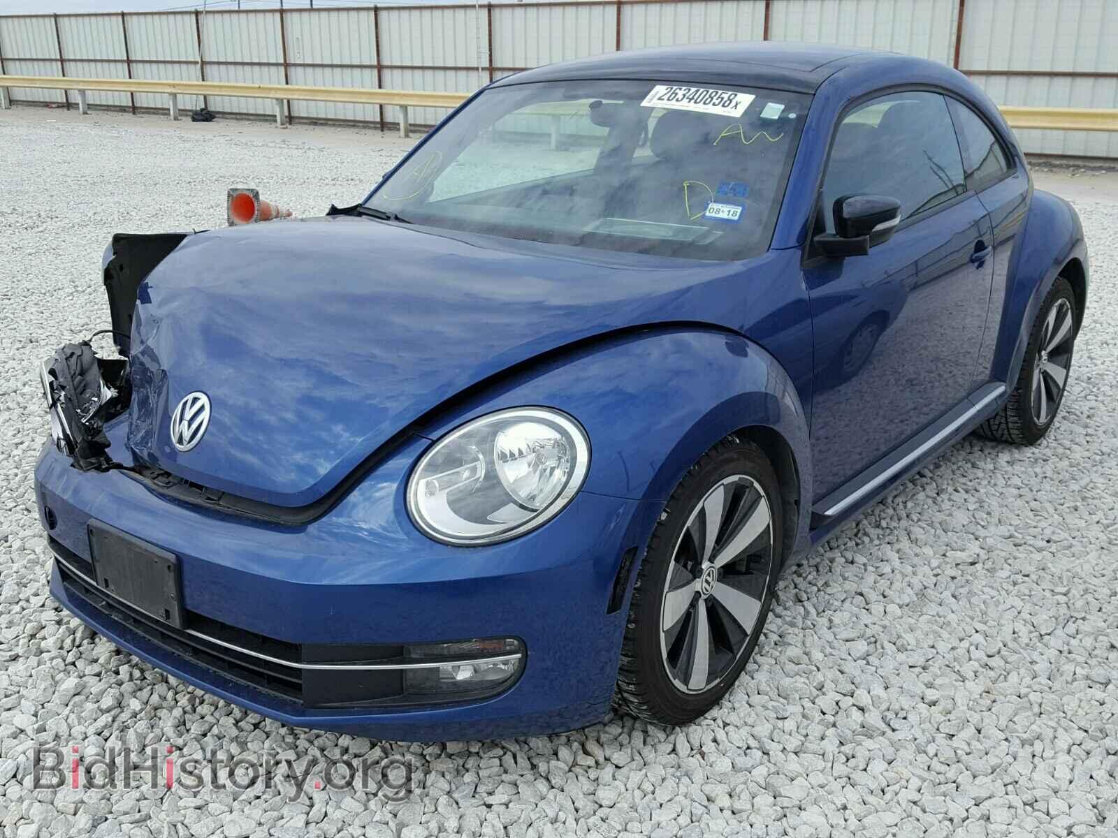 2012 VOLKSWAGEN BEETLE - VIN: 3VWV67AT3CM652938 - Фото 2