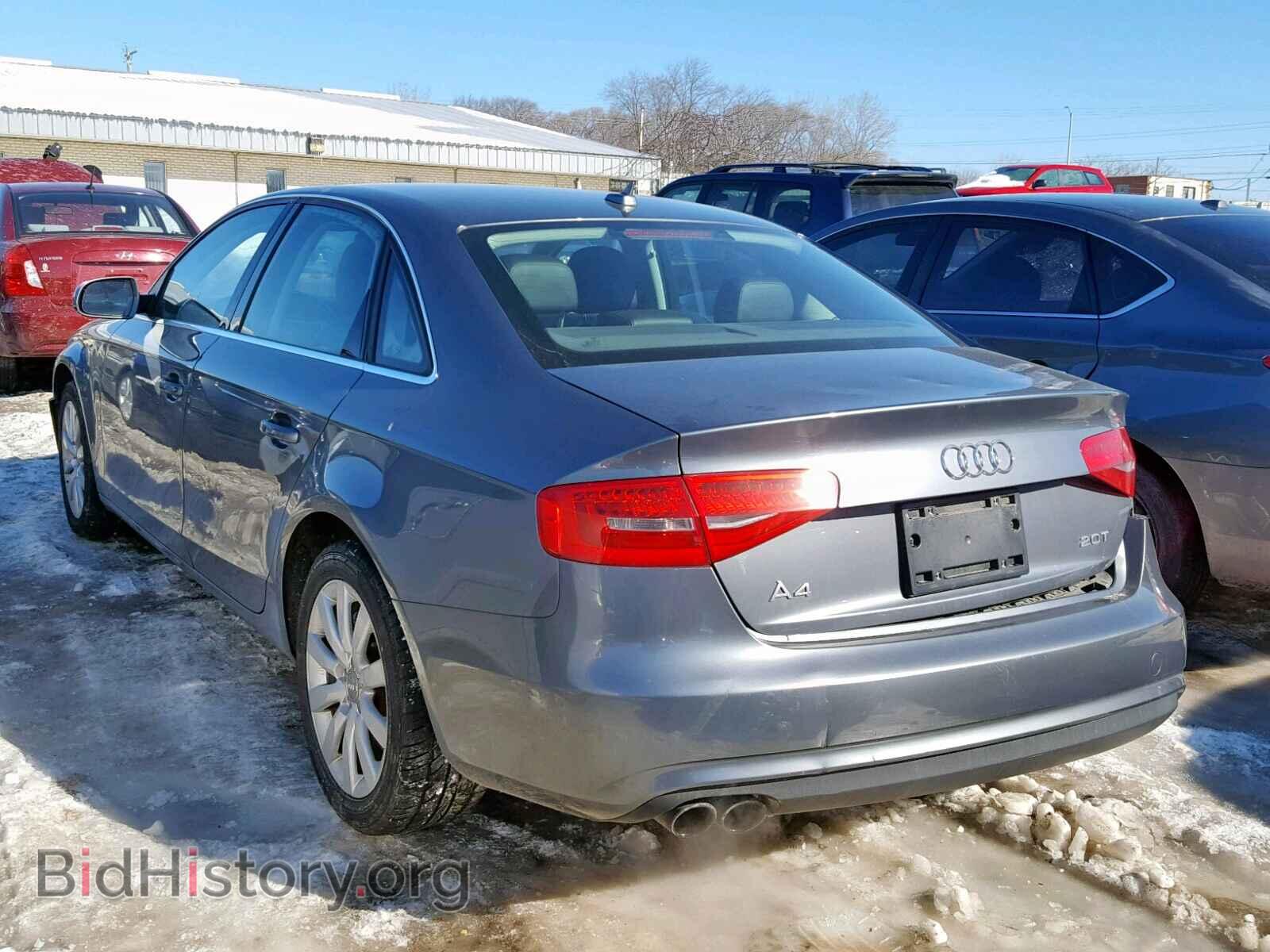 2013 AUDI A4 - VIN: WAUAFAFL4DA063657 - Фото 3