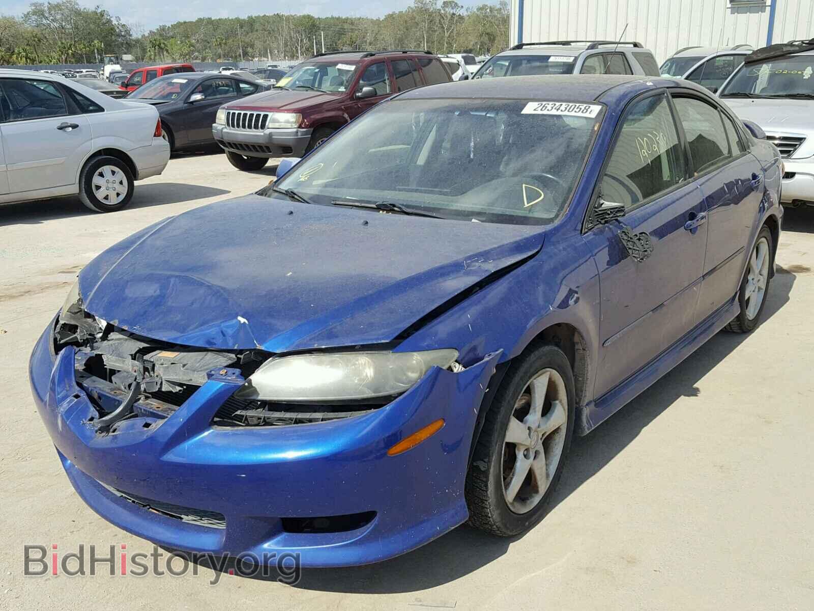 2005 MAZDA 6 - VIN: 1YVHP84C355M27775 - Фото 2