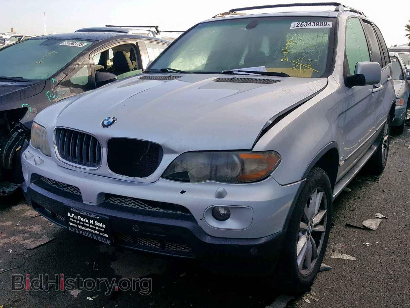 2005 BMW X5 - VIN: 5UXFB53505LV10586 - Фото 2