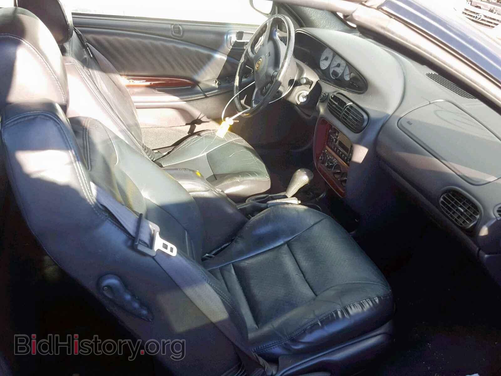 2000 CHRYSLER SEBRING - VIN: 3C3EL55H0YT255646 - Фото 5