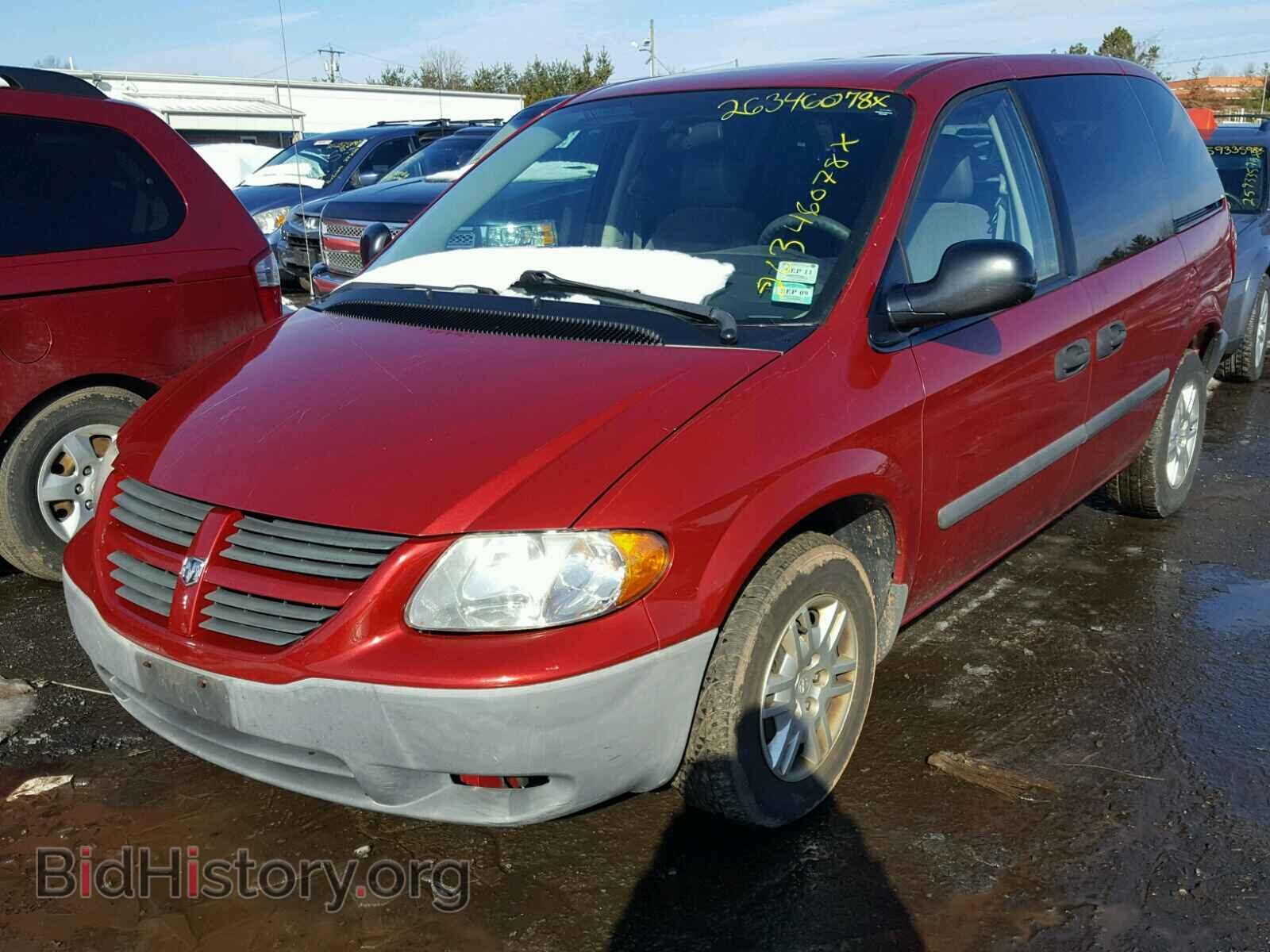 2007 DODGE CARAVAN - VIN: 1D4GP25B07B117725 - Фото 2
