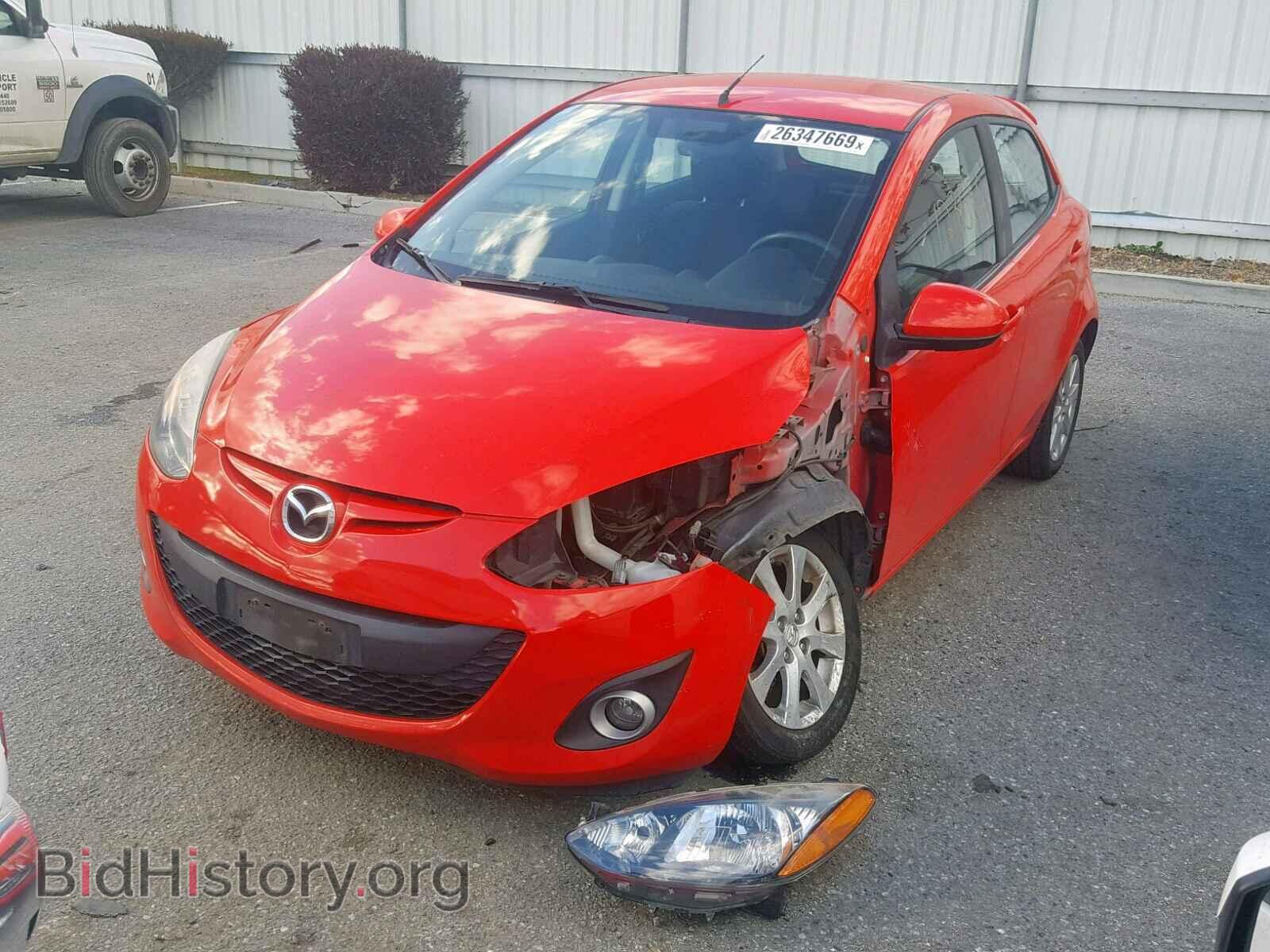 2012 MAZDA 2 - VIN: JM1DE1LZ9C0140507 - Фото 2