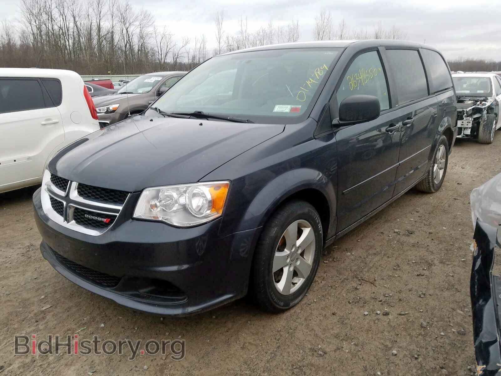 2014 DODGE CARAVAN - VIN: 2C4RDGBG9ER102263 - Фото 2