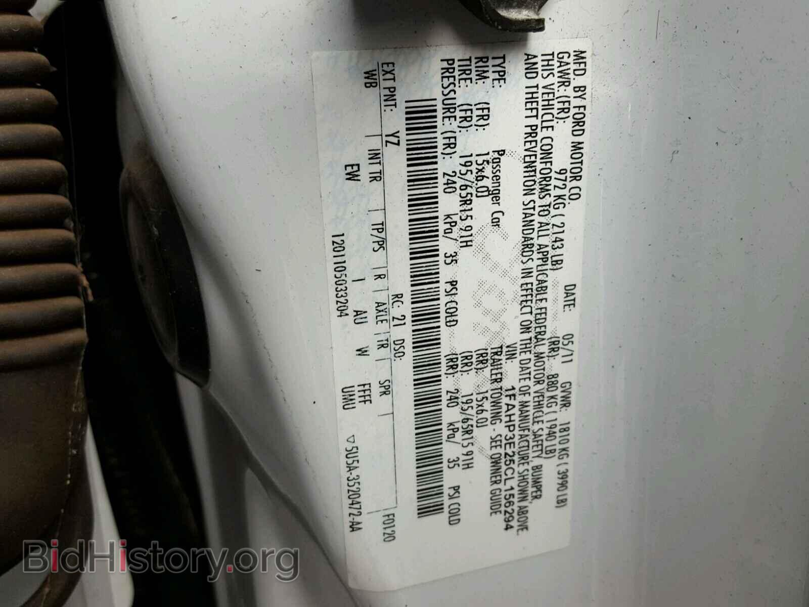 2012 FORD FOCUS - VIN: 1FAHP3E25CL156294 - Photo 10