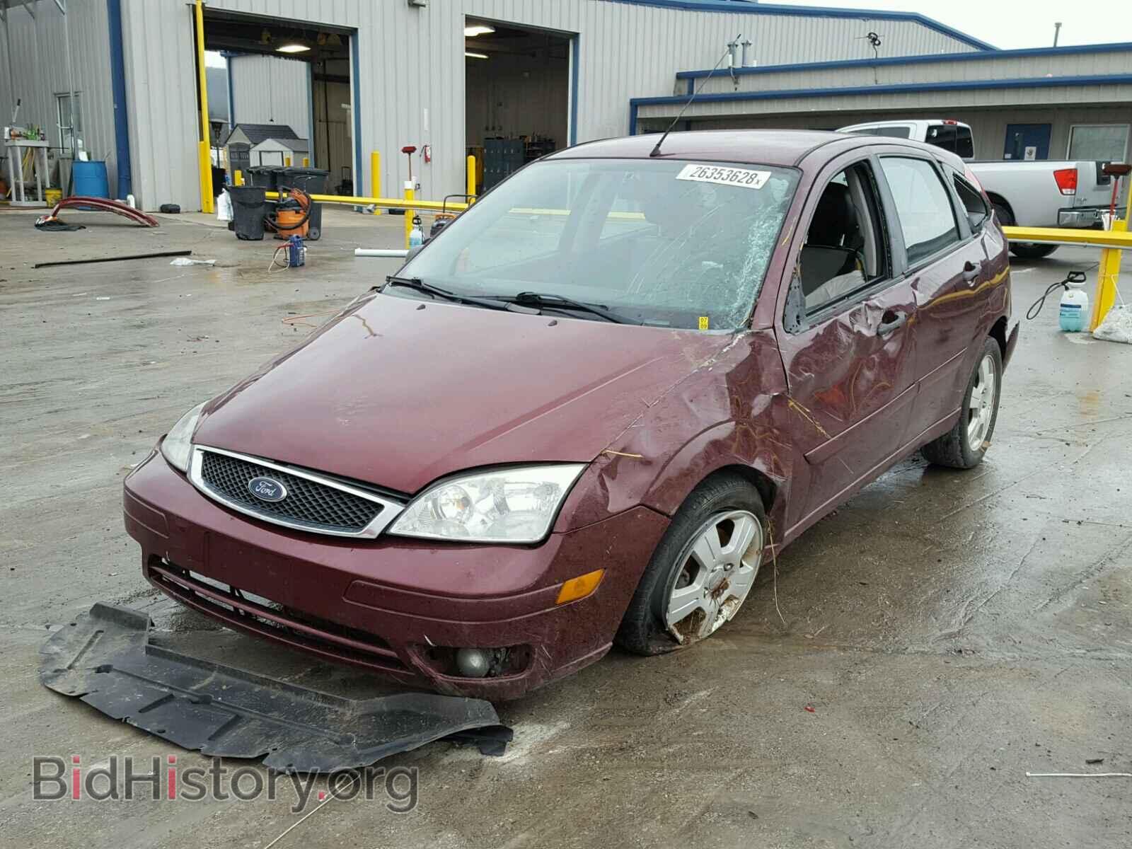 2007 FORD FOCUS - VIN: 1FAHP37N57W344213 - Фото 2