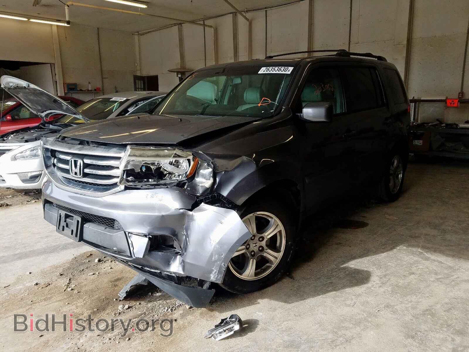 2012 HONDA PILOT - VIN: 5FNYF4H5XCB073424 - Фото 2